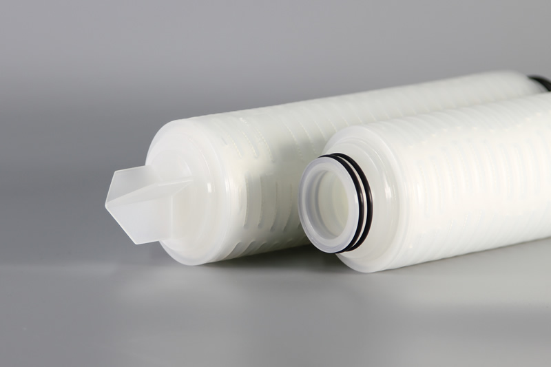 疏水聚四氟乙烯膜(PTFE)折叠滤芯