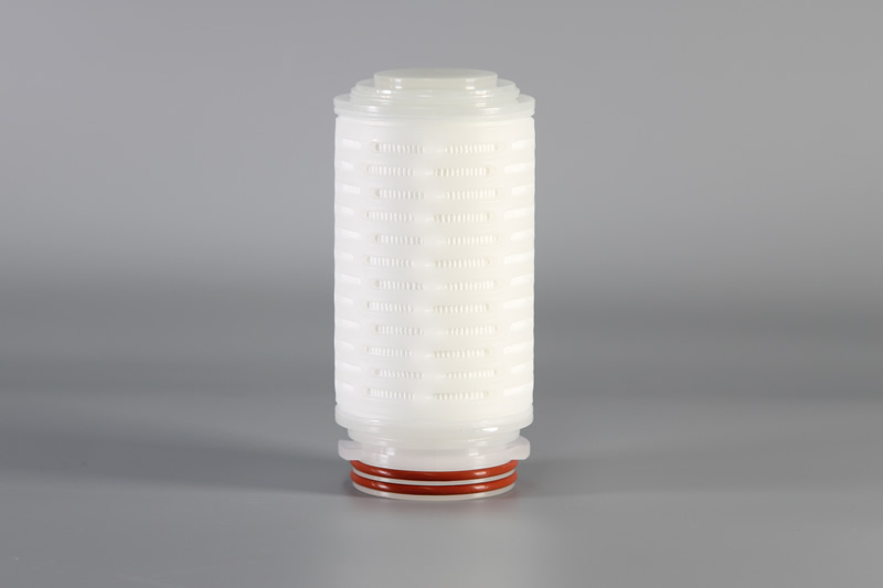 疏水聚四氟乙烯膜(PTFE)折叠滤芯
