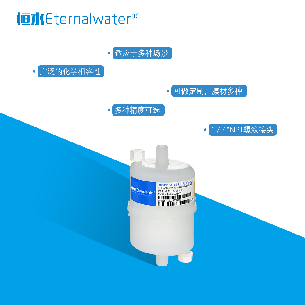 快插式1／4 ″NPT螺纹接头囊式过滤器